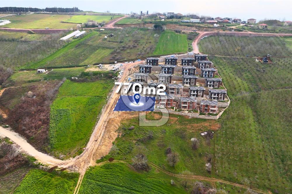 CB AKADEMİ KABAOĞLU MH. SATILIK 770 m2 VİLLA ARSASI