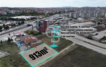 CB OPİA'DAN ANAYOL YAKINI 913m² KÖŞE PARSEL /TİCARİ-KONUT