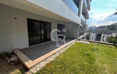 Park Yaşam Santorini'de Geniş Bahçeli Kiralık Büyük 1+1 Daire