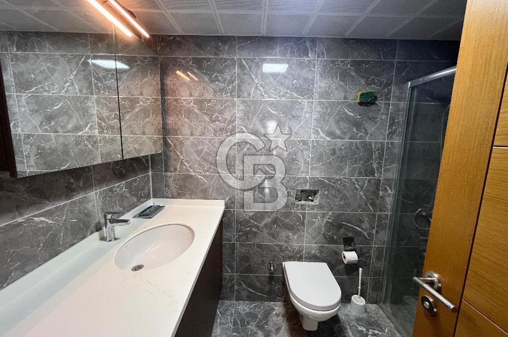 Park Yaşam Santorini'de Geniş Bahçeli Kiralık Büyük 1+1 Daire