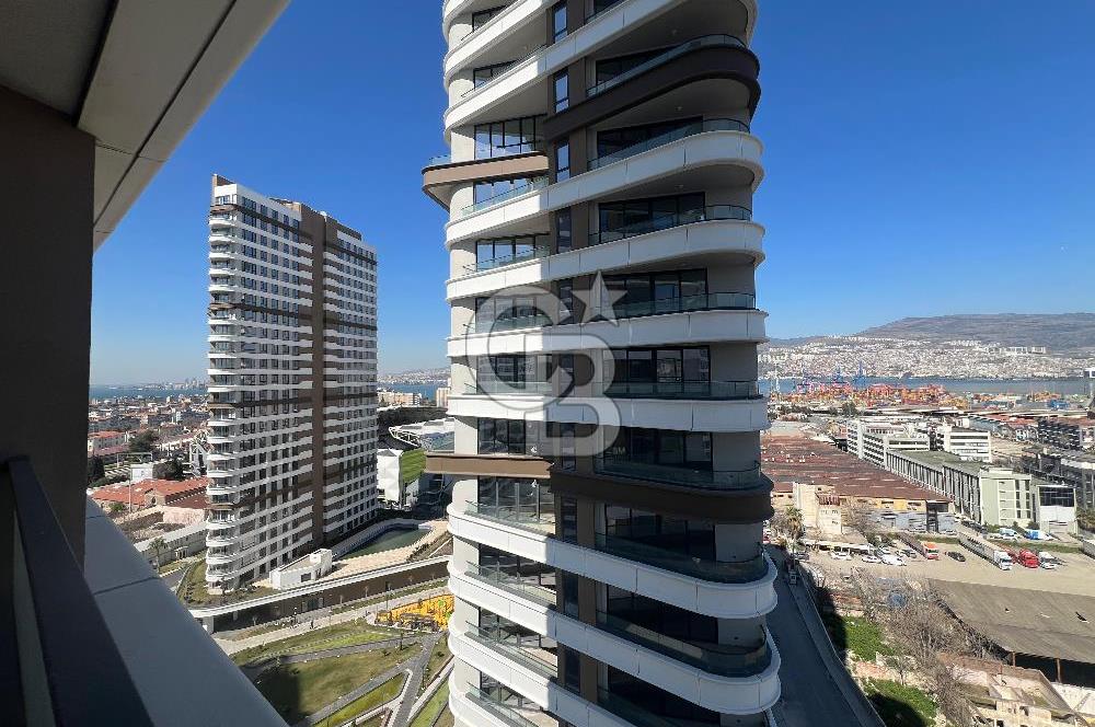 Evora İzmir'de 2+1 Büyük Tip Ebeveyn Banyolu Kiralık Daire