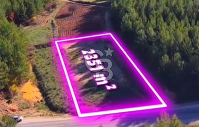 MUĞLA MENTEŞE FADILCADA YOL ÜZERİ 2.351m2 TARLA 