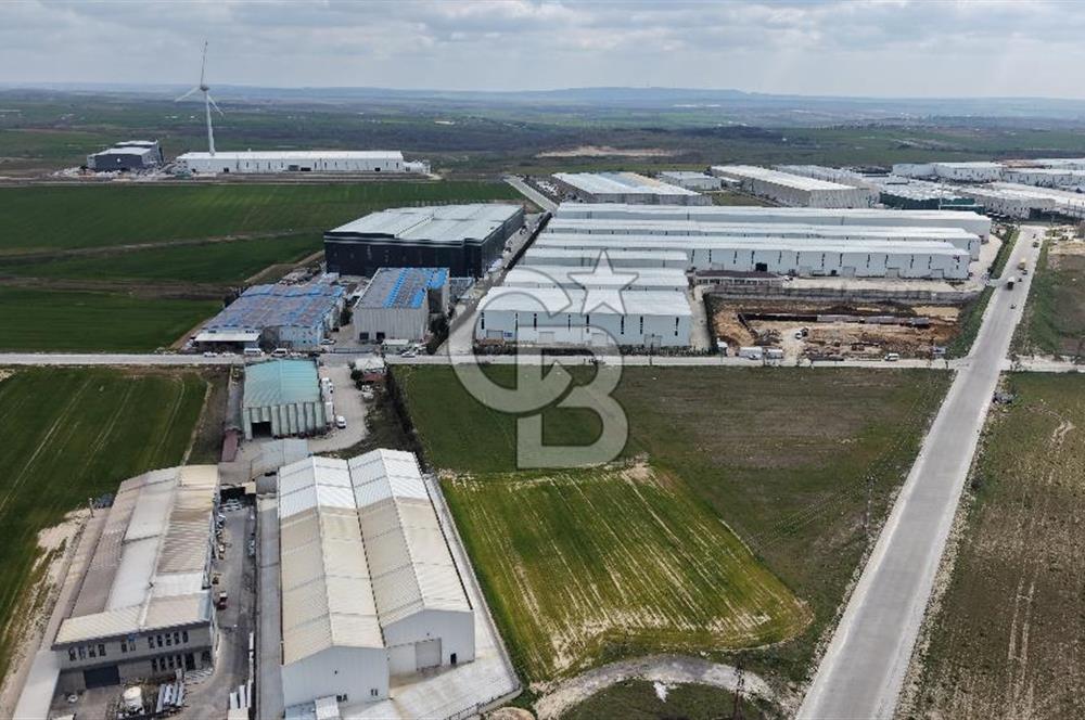 Çerkezköy Veliköy OSB. Satılık 4.909 M2 Sanayi İmarlı Arsa