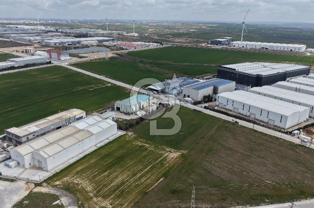 Çerkezköy Veliköy OSB. Satılık 4.909 M2 Sanayi İmarlı Arsa