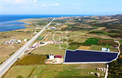 Çanakkale Lapseki Çardak'ta Boğaz Manzaralı Satılık Villa Arsası