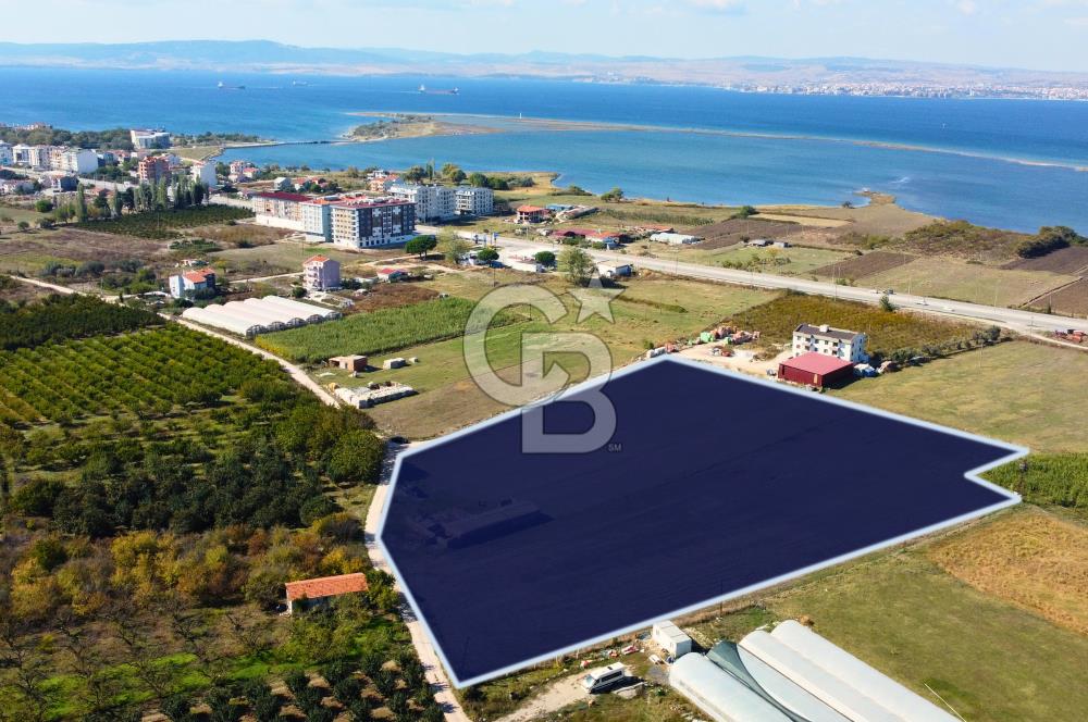 Çanakkale Lapseki Çardak'ta Boğaz Manzaralı Satılık Villa Arsası