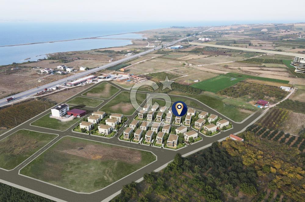 Çanakkale Lapseki Çardak'ta Boğaz Manzaralı Satılık Villa Arsası