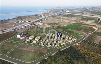 Çanakkale Lapseki Çardak'ta Boğaz Manzaralı Satılık Villa Arsası