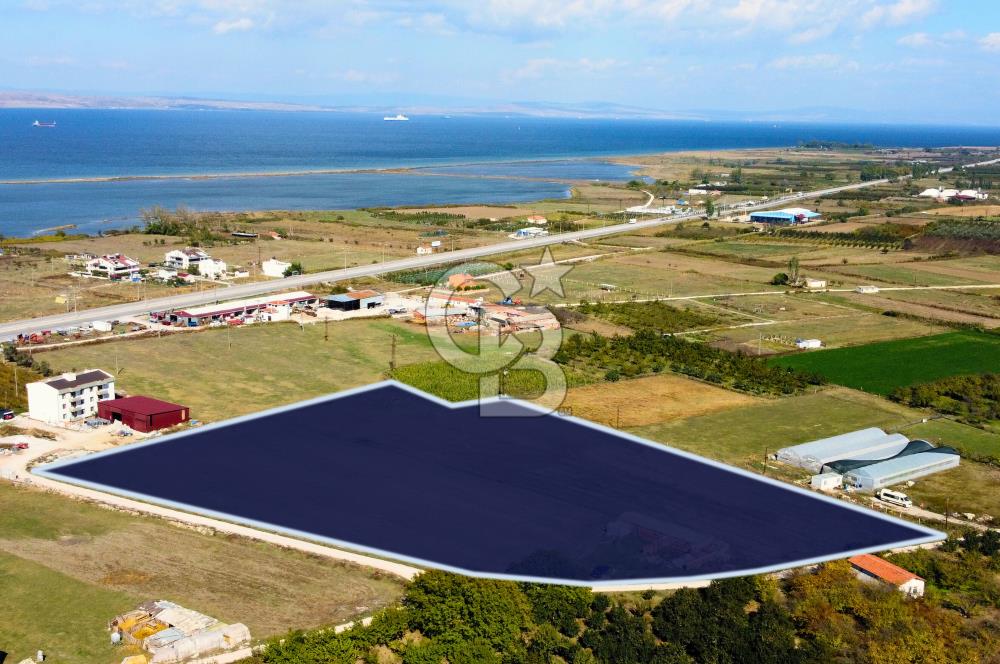 Çanakkale Lapseki Çardak'ta Boğaz Manzaralı Satılık Villa Arsası