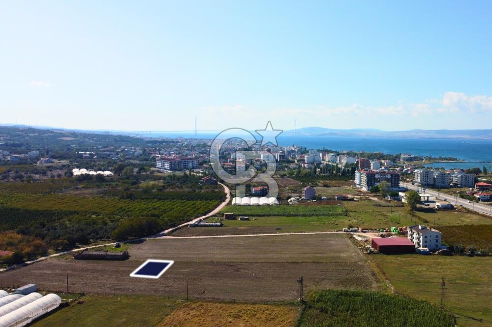Çanakkale Lapseki Çardak'ta Boğaz Manzaralı Satılık Villa Arsası