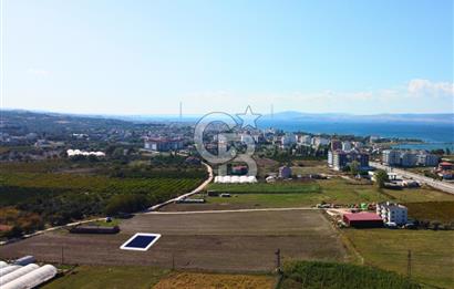 Çanakkale Lapseki Çardak'ta Boğaz Manzaralı Satılık Villa Arsası