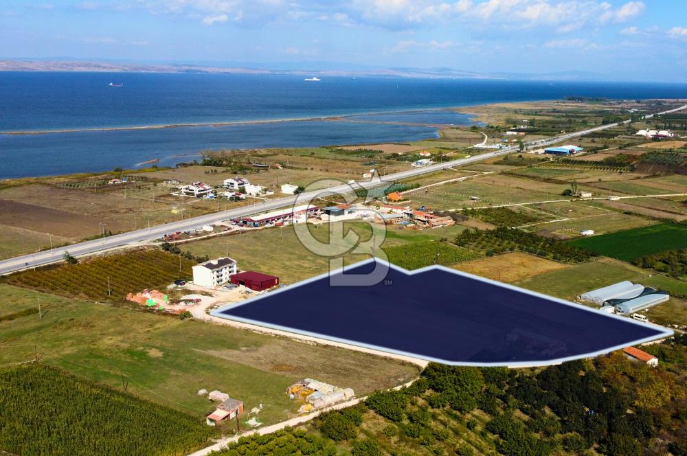 Çanakkale Lapseki Çardak'ta Boğaz Manzaralı Satılık Villa Arsası