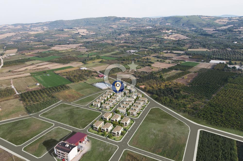 Çanakkale Lapseki Çardak'ta Boğaz Manzaralı Satılık Villa Arsası