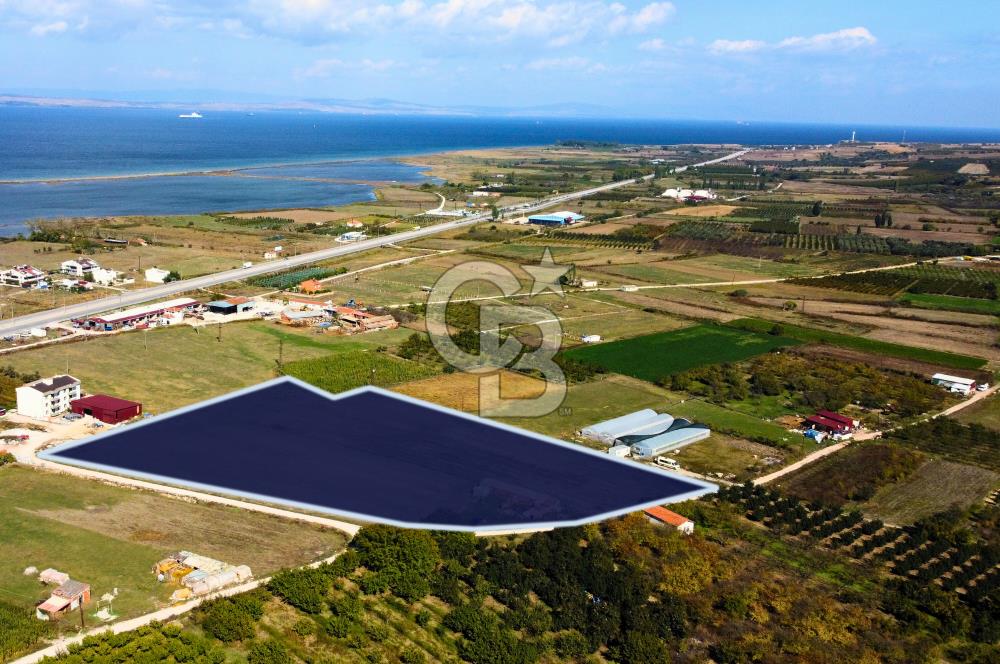 Çanakkale Lapseki Çardak'ta Boğaz Manzaralı Satılık Villa Arsası