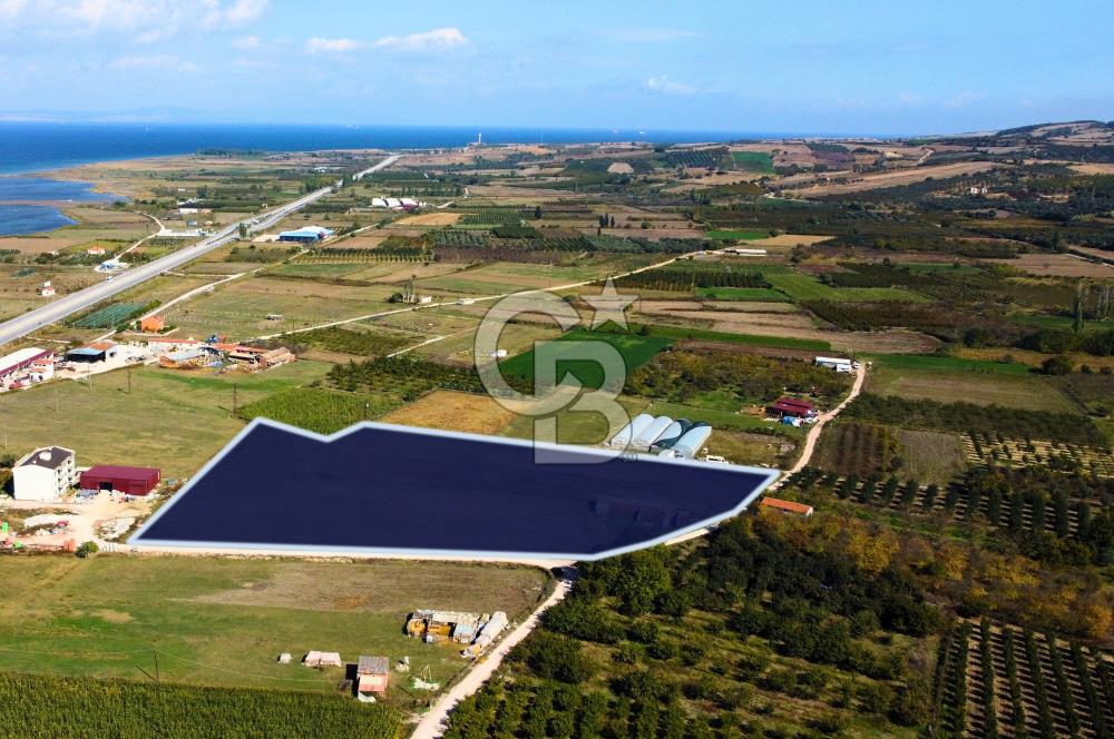 Çanakkale Lapseki Çardak'ta Boğaz Manzaralı Satılık Villa Arsası