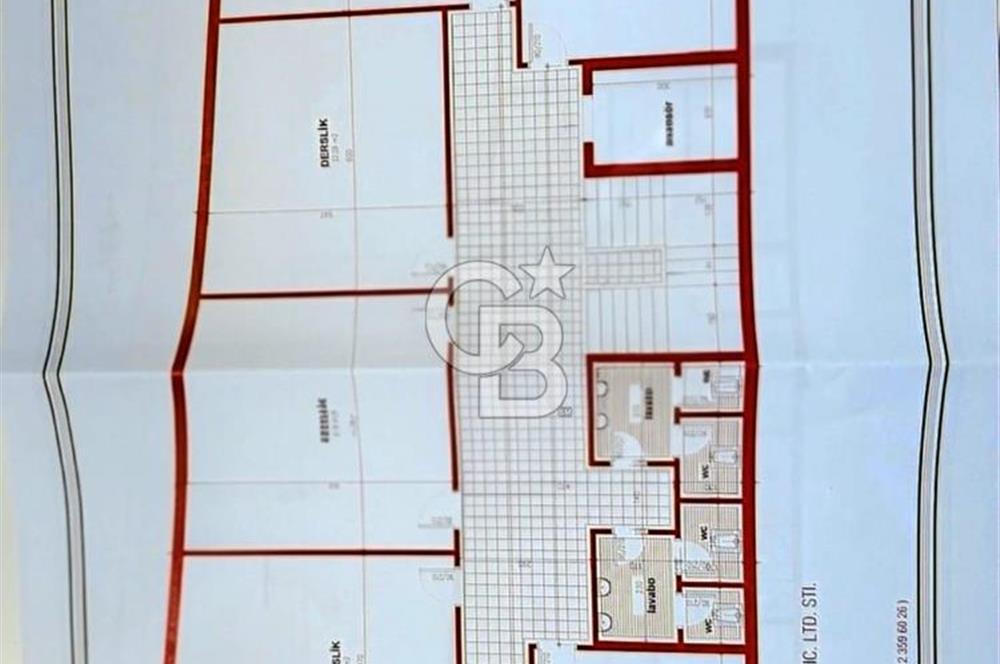 SANATORYUM CAD. ÜZERİ KOMPLE KİRALIK 4 KATLI YAPILI BİNA