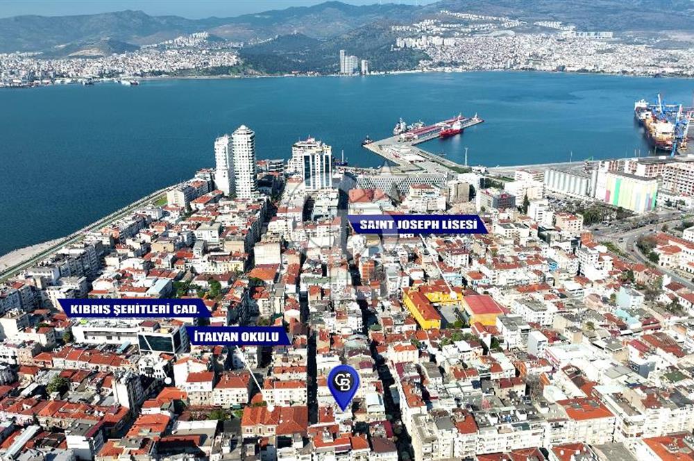 ALSANCAK'TA MERKEZİ KONUMDA 16 ODALI SATILIK BUTİK OTEL