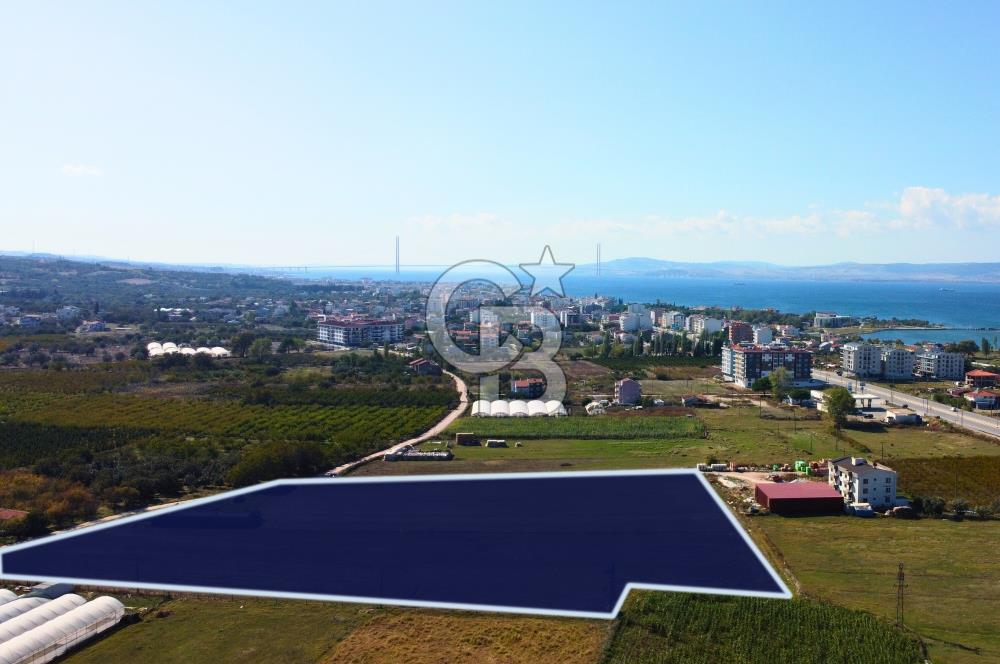 Çanakkale Lapseki Çardak'ta Boğaz Manzaralı Satılık Villa Arsası
