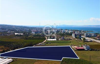 Çanakkale Lapseki Çardak'ta Boğaz Manzaralı Satılık Villa Arsası