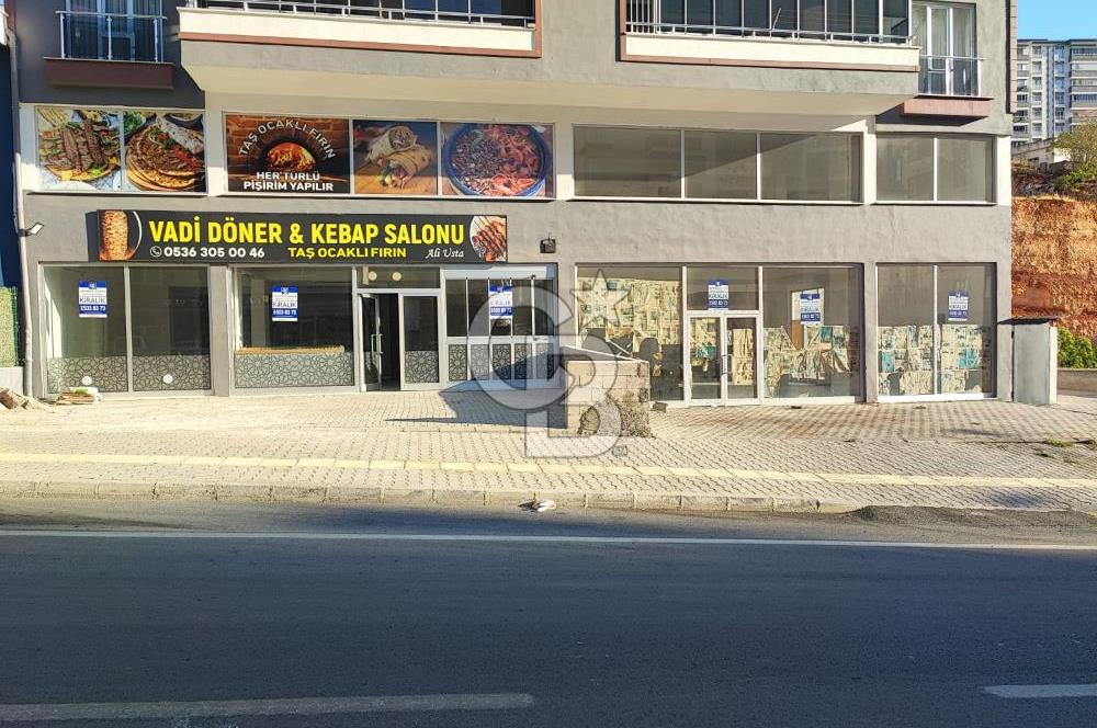 CB'DEN VADİ MAHALLESİNDE ANA CADDE ÜZERİ FIRINLI KİRALIK İŞYERİ