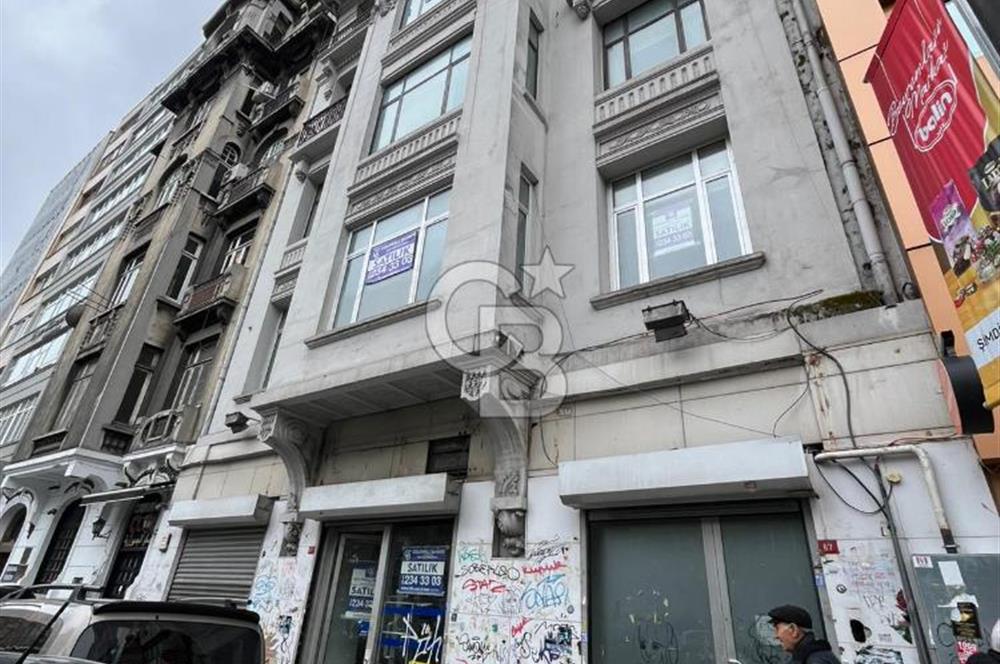 BANKADAN ŞİŞLİ'DE SATILIK CADDE ÜSTÜ BİNA