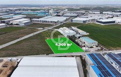 Çerkezköy Veliköy OSB. Satılık 4.909 M2 Sanayi İmarlı Arsa