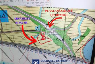DEREKÖY MH.DE PLANLANAN KUZEY ÇEVRE YOLU CİVARI SATILIK TARLA - 2 - 340361
