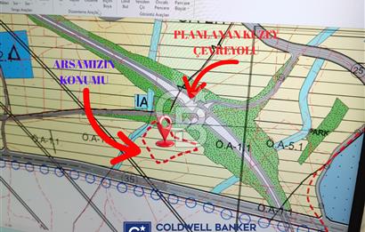 DEREKÖY MH.DE PLANLANAN KUZEY ÇEVRE YOLU CİVARI SATILIK TARLA