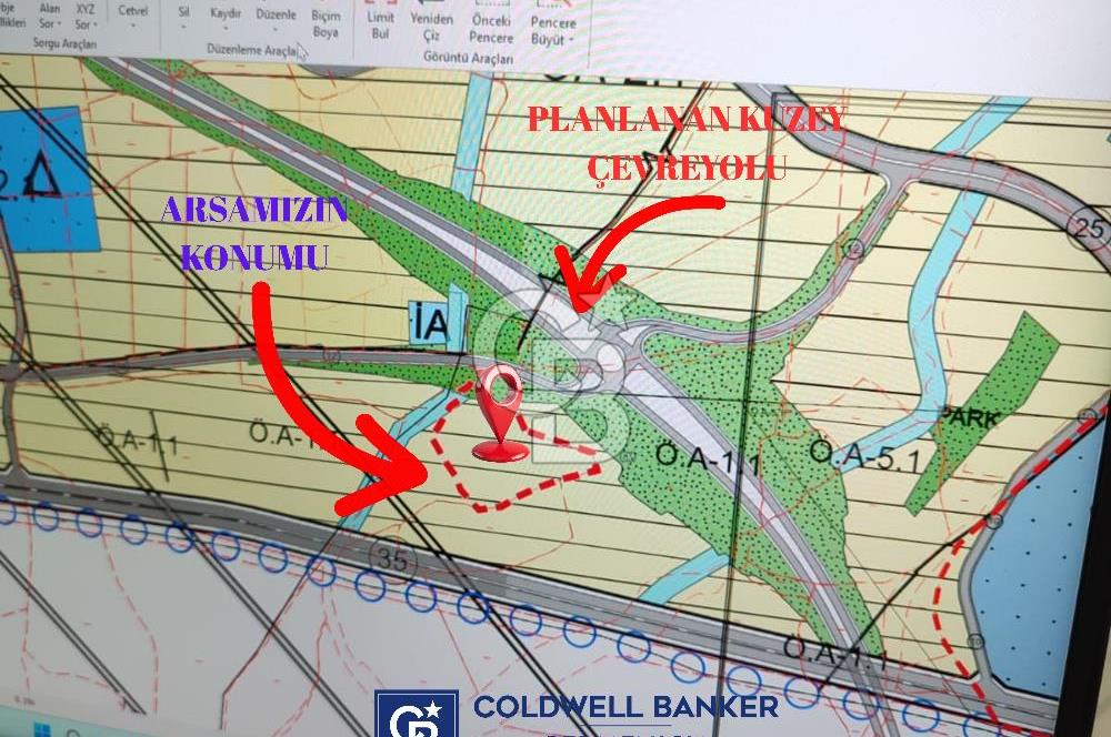 DEREKÖY MH.DE PLANLANAN KUZEY ÇEVRE YOLU CİVARI SATILIK TARLA