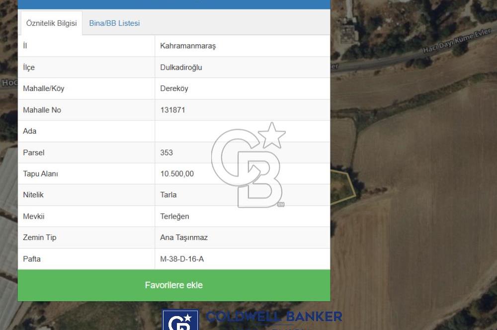 DEREKÖY MH.DE PLANLANAN KUZEY ÇEVRE YOLU CİVARI SATILIK TARLA