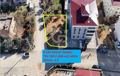 CB'DEN BALLICA MH.DE (407m2) SATILIK 4 KAT KONUT İMARLI ARSA