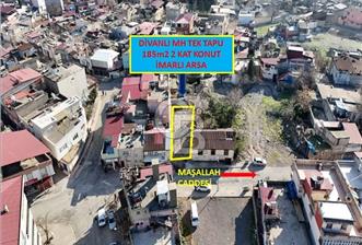 CB'DEN DİVANLI MH CADDE ÜZERİ (185m2) SATILIK KONUT İMARLI ARSA - 1 - 340276