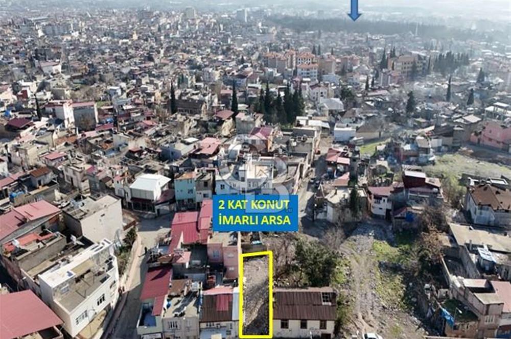 CB'DEN DİVANLI MH CADDE ÜZERİ (185m2) SATILIK KONUT İMARLI ARSA