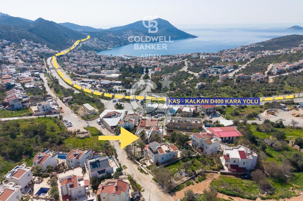 KAŞ KALKAN DA CB ARDEN DEN SATILIK 1+1 DAİRE