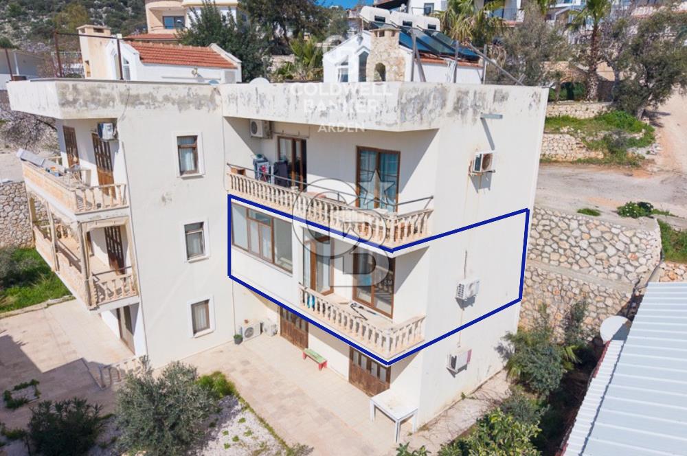 KAŞ KALKAN DA CB ARDEN DEN SATILIK 1+1 DAİRE