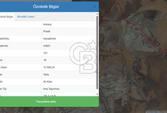 YATIRIM FIRSATI POLATLI KARAAHMET SATILIK TEK TAPU TARLA - 6 - 340328
