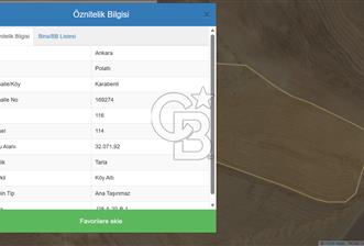 YATIRIM FIRSATI POLATLI KARABENLİ TEK TAPU SATILIK TARLA - 7 - 340324