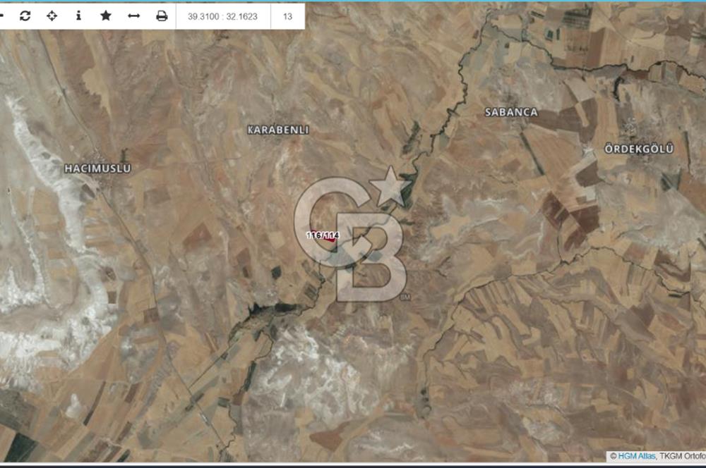 YATIRIM FIRSATI POLATLI KARABENLİ TEK TAPU SATILIK TARLA