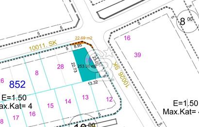 CB'DEN BALLICA MH.DE (407m2) SATILIK 4 KAT KONUT İMARLI ARSA