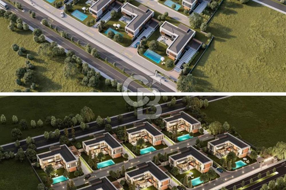 GÖLBAŞI HACILARDA HAVUZLU LÜKS VİLLA