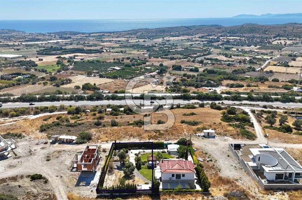 ÇEŞME OVACIK SATILIK 856 m² DENİZ MANZARALI ARSA