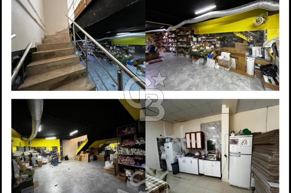 Menderes Merkezde 290 m² Köşe Satılık Dükkan | Çift Cepheli 