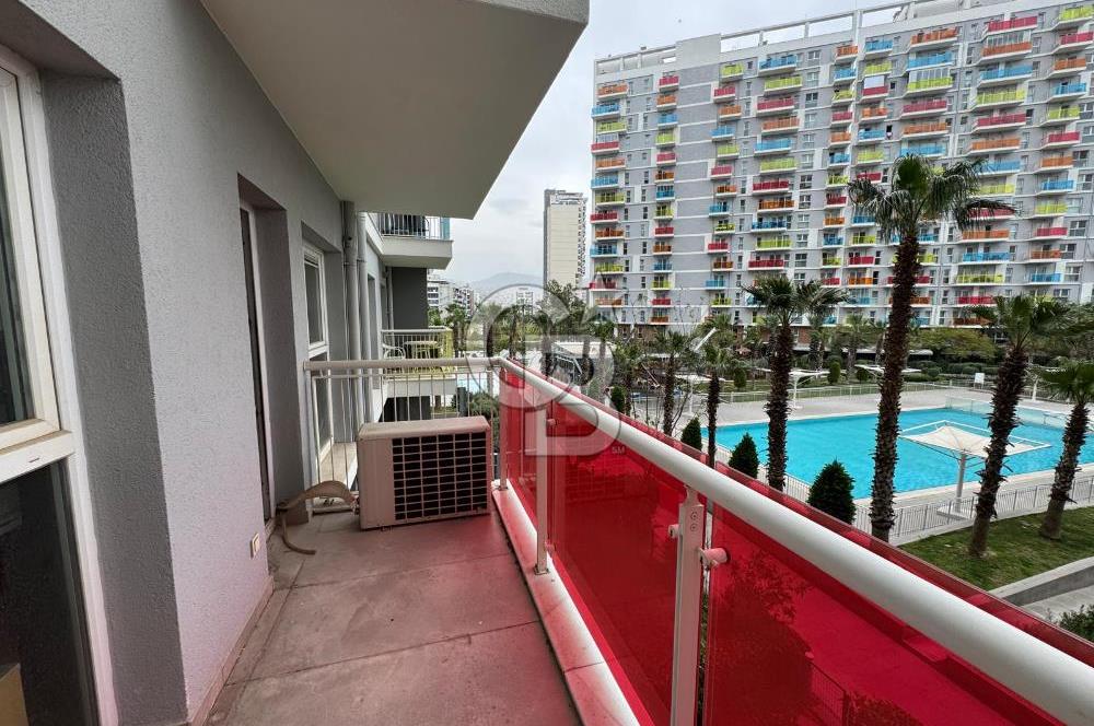 OPTİMUS SİTESİNDE HAVUZ CEPHELİ 2+1 EŞYALI KİRALIK DAİRE