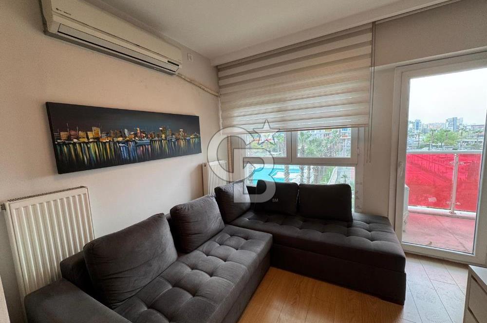 OPTİMUS SİTESİNDE HAVUZ CEPHELİ 2+1 EŞYALI KİRALIK DAİRE