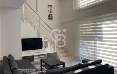Seyrek Stüdyo City de Bahçe Katı Loft 1+1 Kiralık Daire