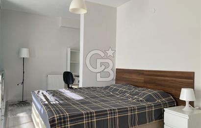 Seyrek Stüdyo City de Bahçe Katı Loft 1+1 Kiralık Daire