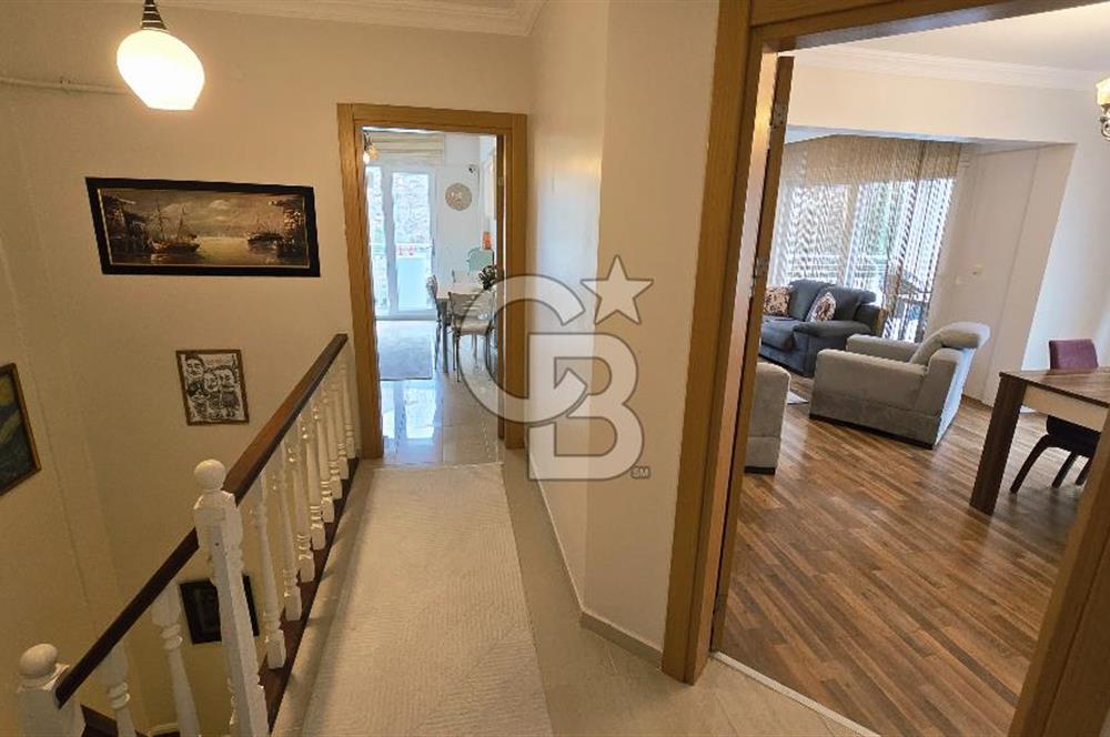 İstiklal-Ata10 Evleri-Lüks Eşyalı -210m2-3+1 Bahçe Dubleks