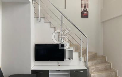 Seyrek Stüdyo City de Bahçe Katı Loft 1+1 Kiralık Daire