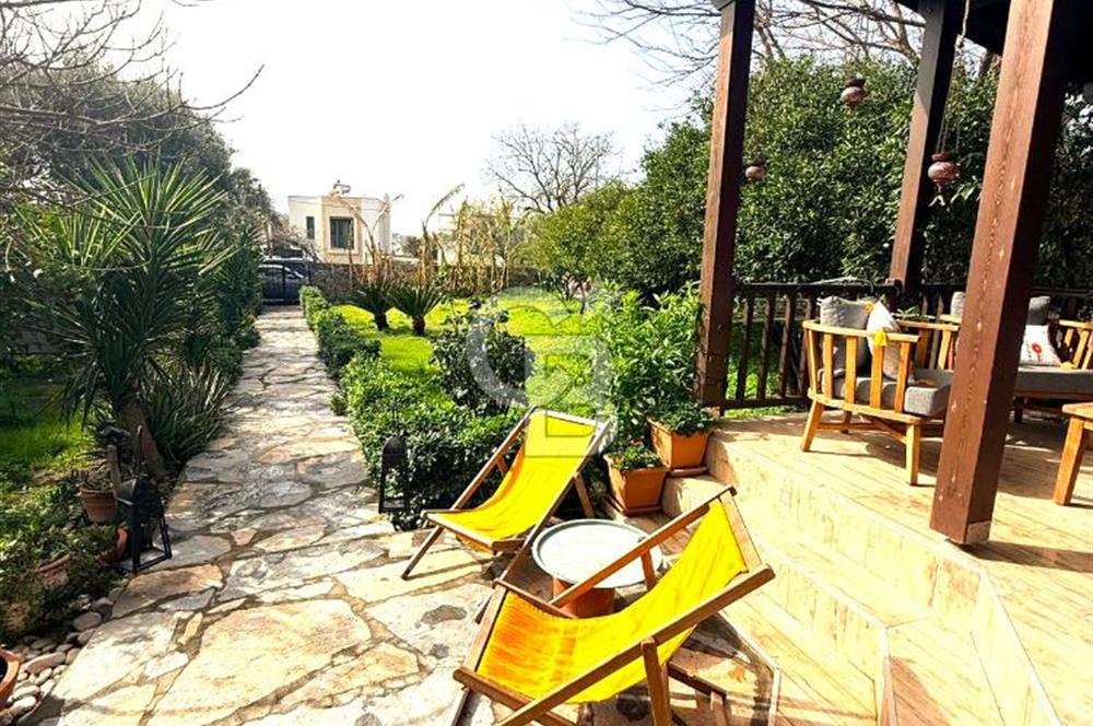 BODRUM GÜMÜŞLÜK MERKEZ' DE MÜSTAKİL KİRALIK VİLLA