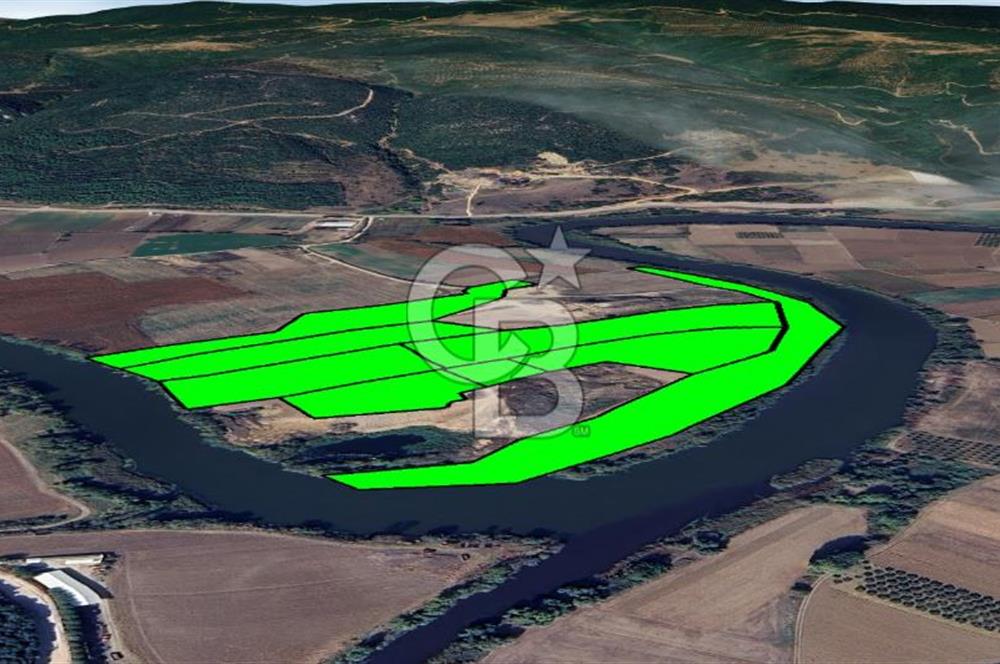 KARACABEY / AKÇASUSURLUK'TA 124 DÖNÜM SATILIK ARAZİ